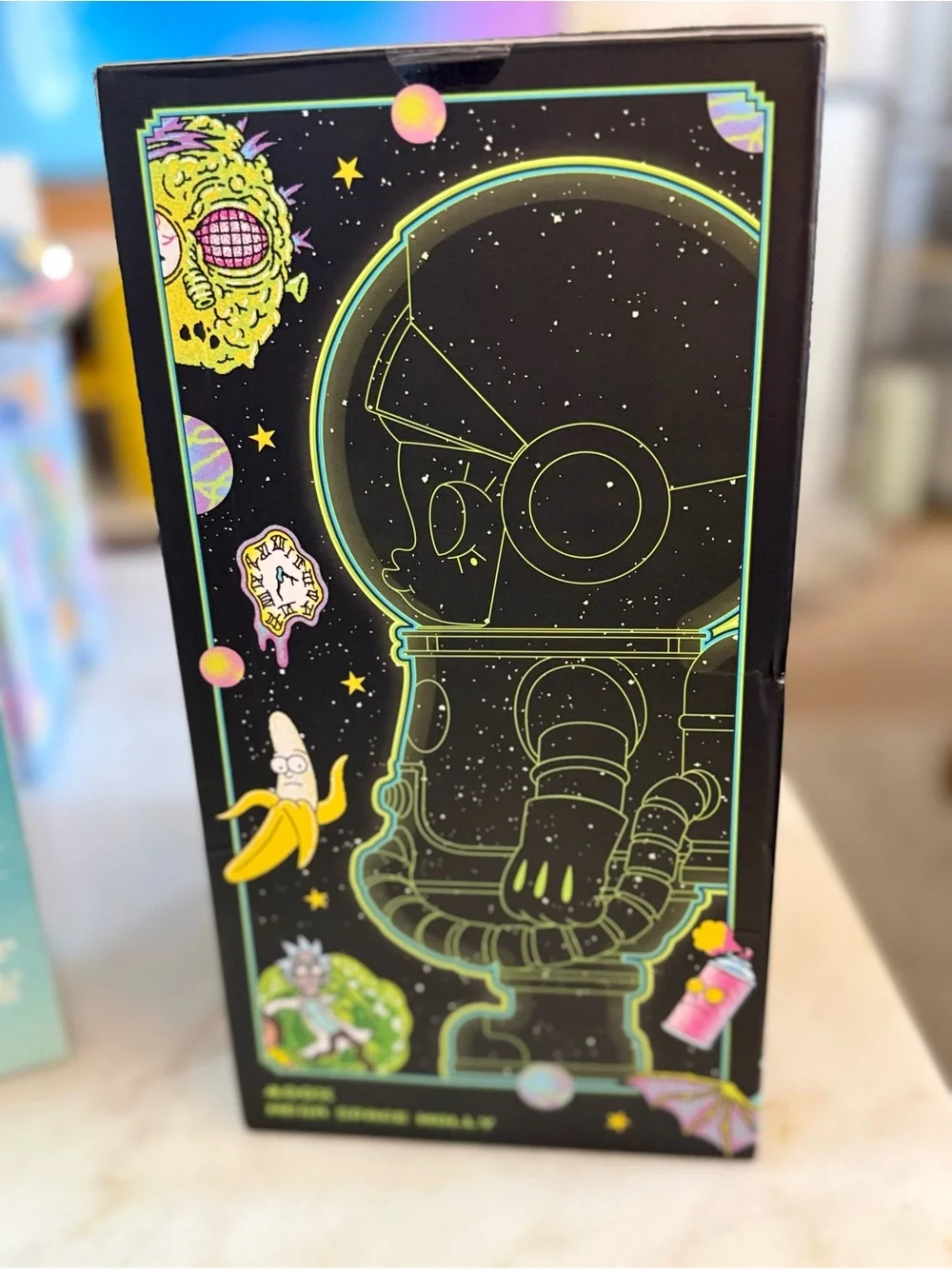 Mega Space Molly Rick and Morty Collectible Figure - Black & Neon